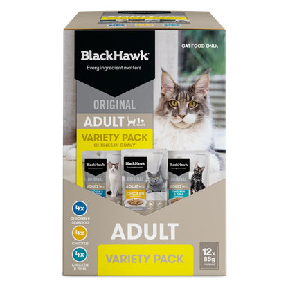 Black Hawk – Pouches – Adult Cat