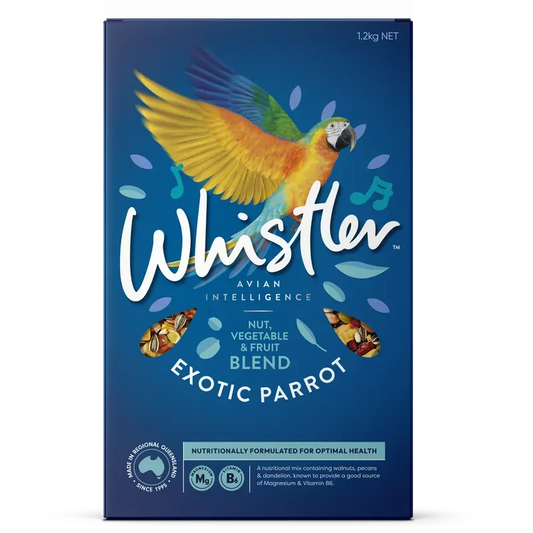 Whistler Exotic Parrot Gourmet Blend 1.2Kg