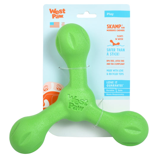 West Paw Skamp Flyer-Inspired Fetch Dog Toy