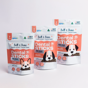 Bell & Bone Dog Dental Sticks Salmon Mint & Charcoal Large