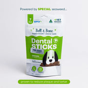 Bell & Bone Dog Dental Sticks Chicken Mint & Seaweed