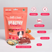 Bell & Bone Healthy Treats Beef & Turmeric (Joint & Mobility) 130G