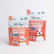 Bell & Bone Puppy Dental Chews Salmon & Carrot