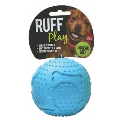 RUFF Play – Rubber Squeaker Ball