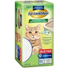 Ezi-Lockodour Absorbant Cat Pads