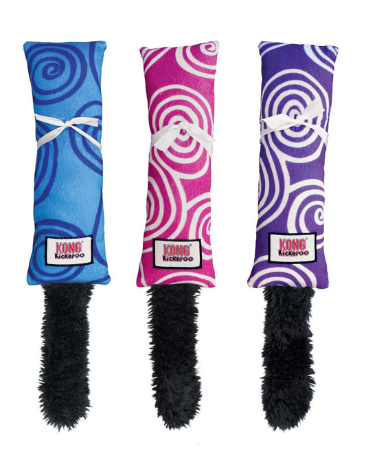 KONG Cat Kickeroo Swirl Pattern