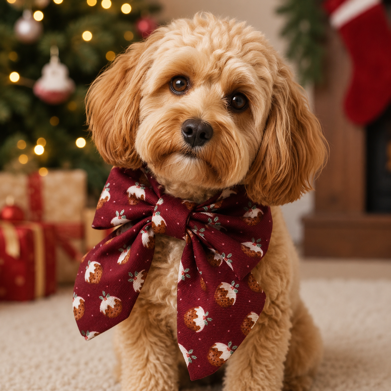 Cocopup London – Sailor Bow Tie – Woofmas Pudding