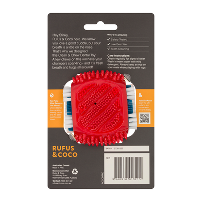 Rufus & Coco Clean And Chew Dental Toy