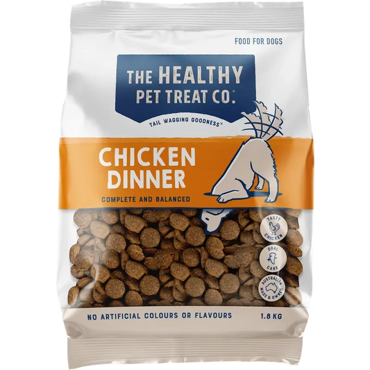 Healthy Pet Treat Co Chicken Dinner Kibble 1.8Kg
