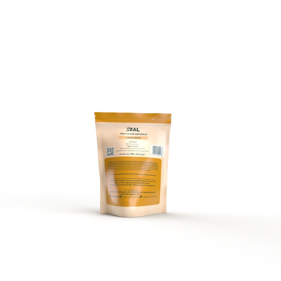 Zeal – Free Range Naturals – Lamb Puffs