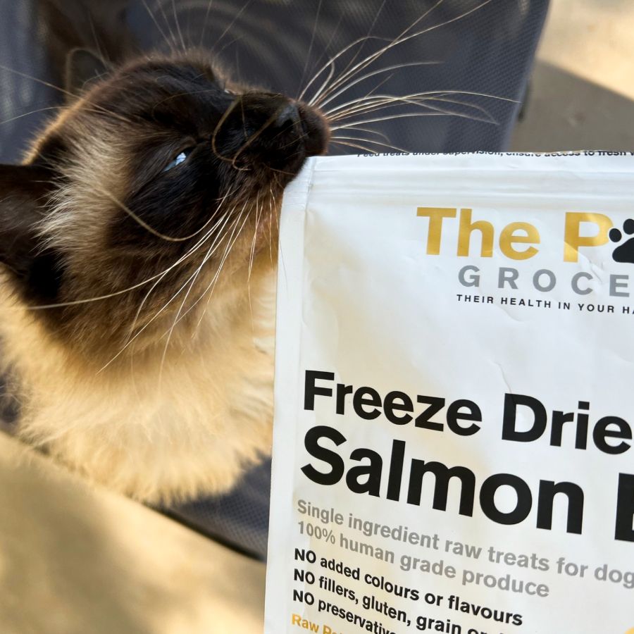 The Paw Grocer White Freeze Dried Salmon Belly Treats 90G