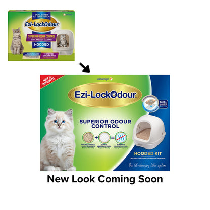 Ezi-Lockodour Dual Layer Cat Litter System Hooded