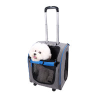 Liso Backpack Parallel Transport Pet Trolley- by Ibiyaya