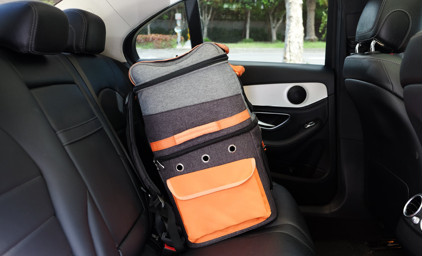 Two-Tier Pet Backpack by Ibiyaya