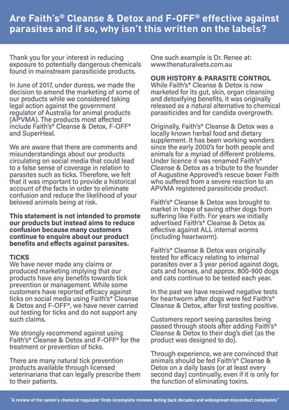 Augustine Approved F-Off 160G