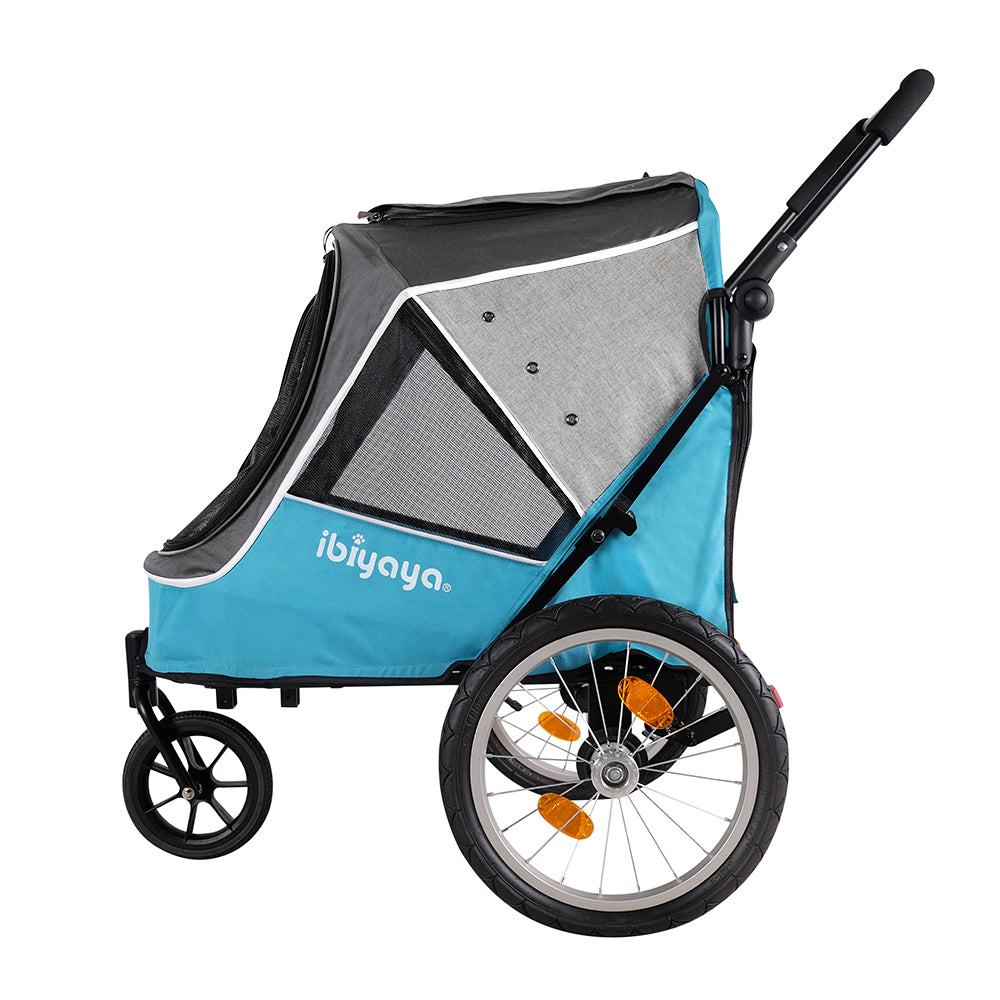 Ibiyaya Happy Pet Trailer / Jogger with Bicycle Attachment 2.0