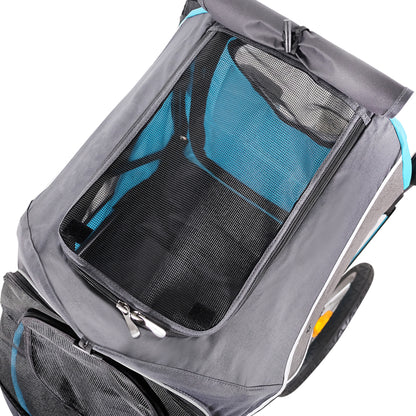 Ibiyaya Happy Pet Trailer / Jogger with Bicycle Attachment 2.0