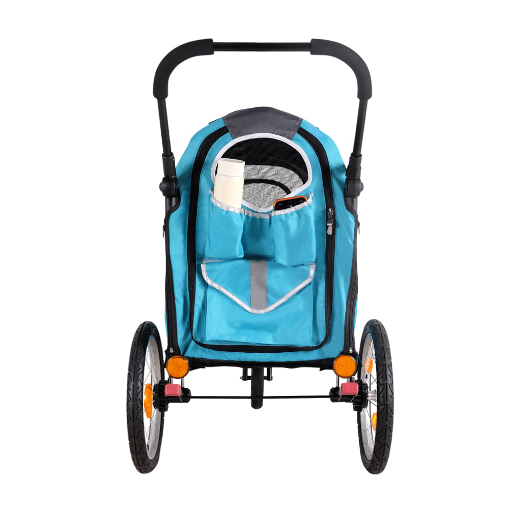 Ibiyaya Happy Pet Trailer / Jogger with Bicycle Attachment 2.0