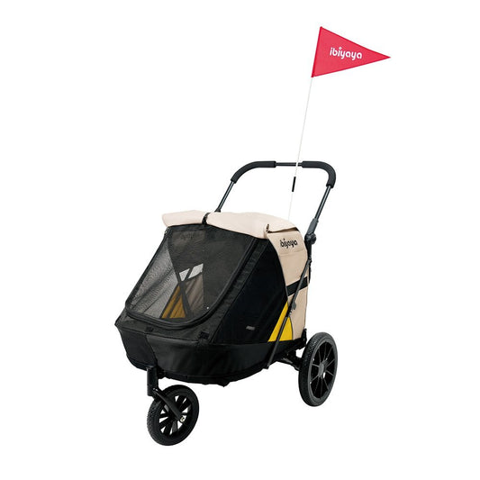 Ibiyaya Minika 3-in-1 Pet Stroller System -Arizona Tan