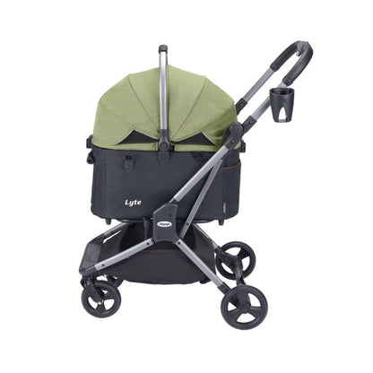 Ibiyaya Lyte 3-In-1 Detachable Pet Stroller Medium - Green