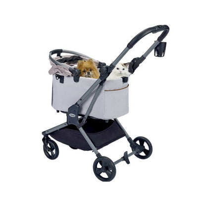 Ibiyaya Lyte 3-In-1 Detachable Pet Stroller Medium - Apricot