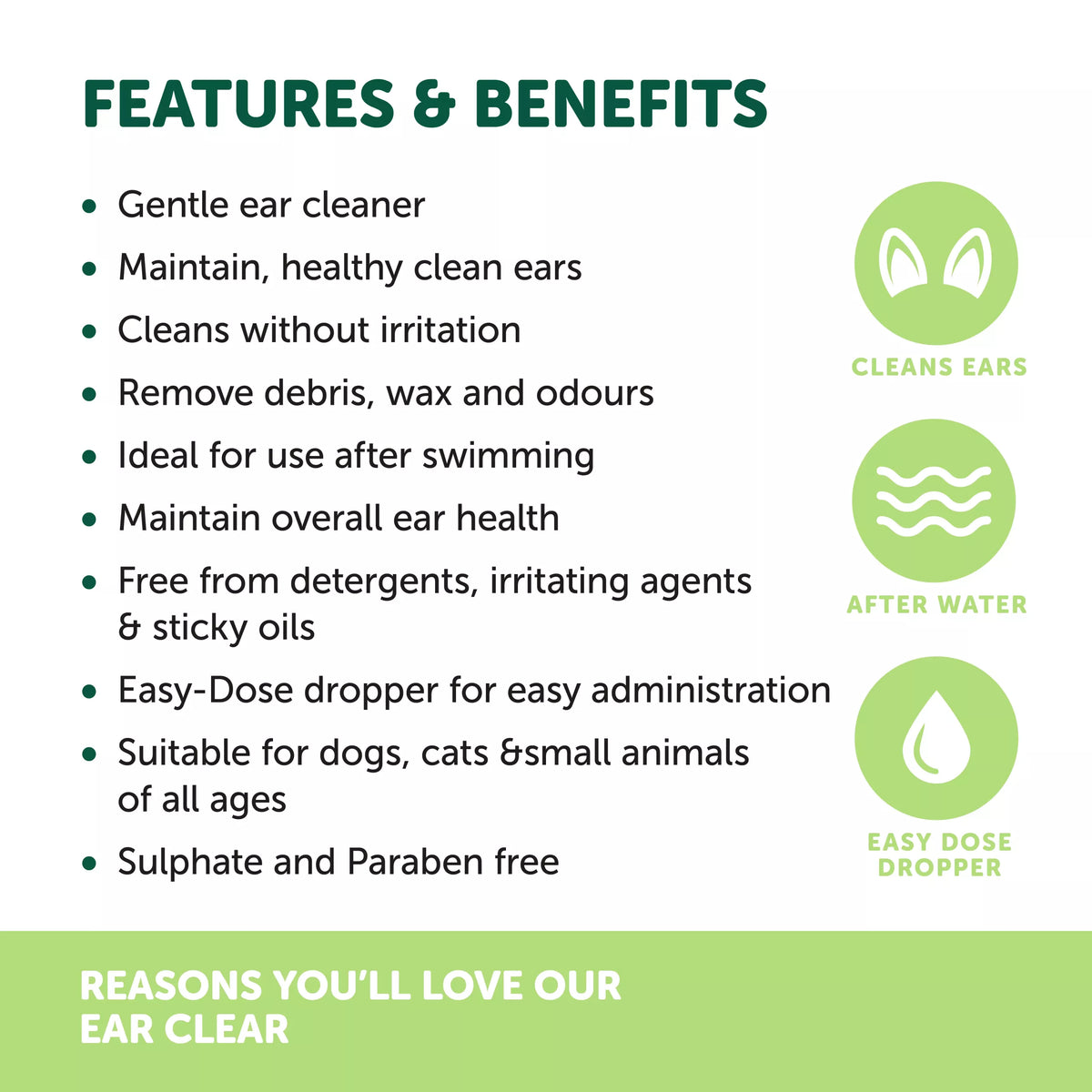 Natural Animal Solutions - Ear Clear - 50ml