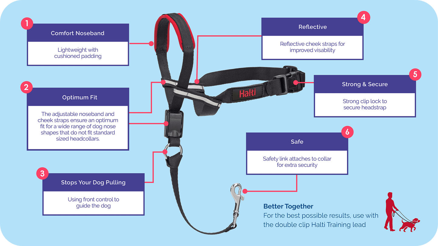 Company of Animals – Halti – Optifit Headcollar