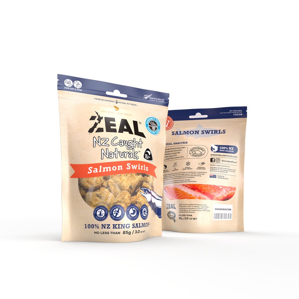 Zeal – NZ Caught Naturals – Salmon Swirls