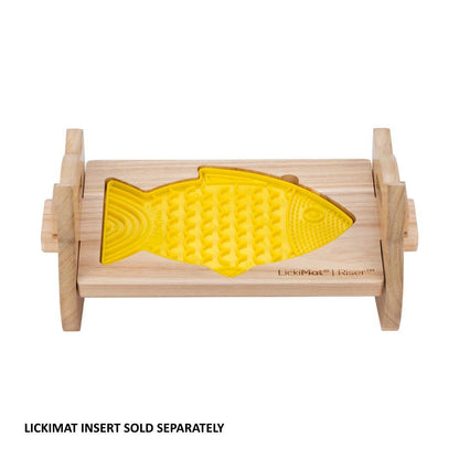 Lickimat Slow Feeder Bowl Adjustable Elevation Riser for Casper & Felix Lick Mats