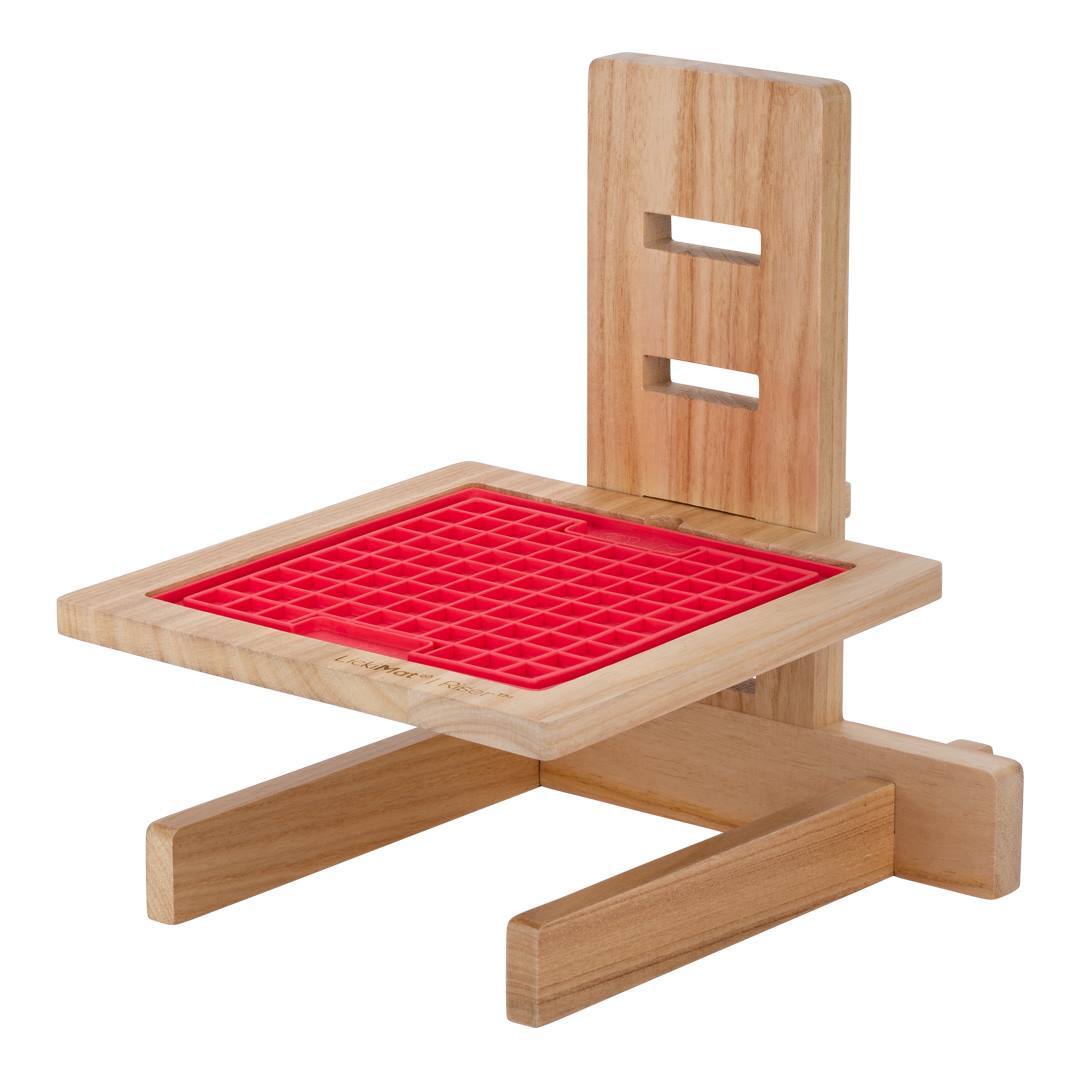 Lickimat Slow Feeder Bowl Adjustable Elevation Riser for Classic Lick Mats