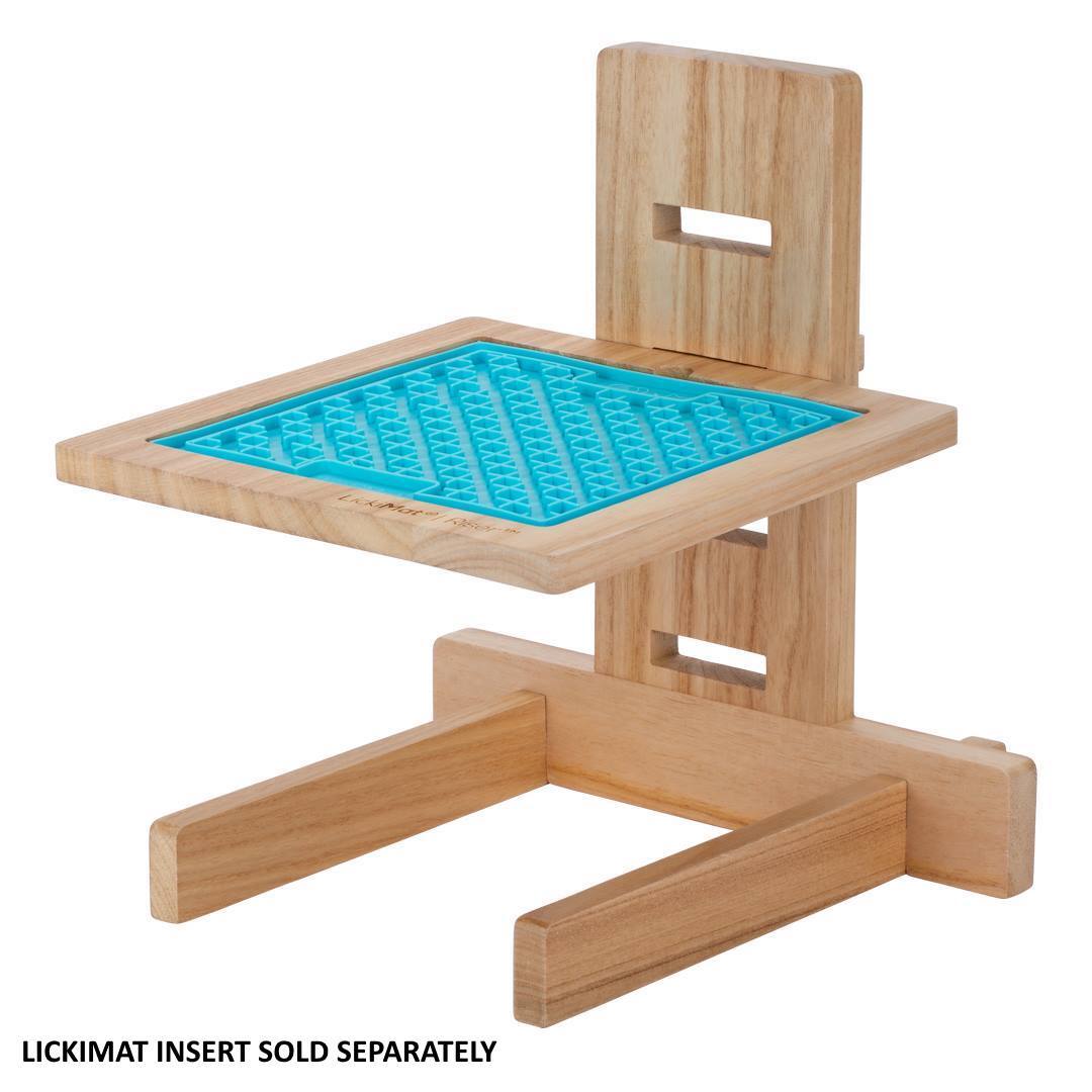 Lickimat Slow Feeder Bowl Adjustable Elevation Riser for Classic Lick Mats