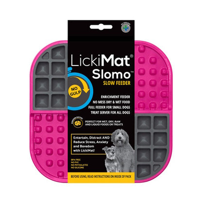 LickiMat Slomo Wet & Dry Double Slow Food Dog Bowl