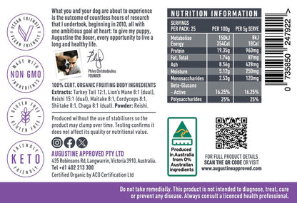 Augustine Approved Little Universe (Canine) 250G
