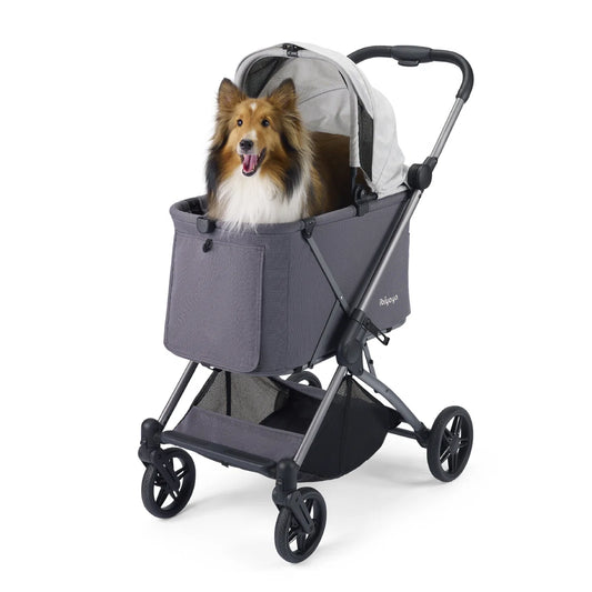 Ibiyaya Maxi Deep Carriage Pet Stroller - Grey