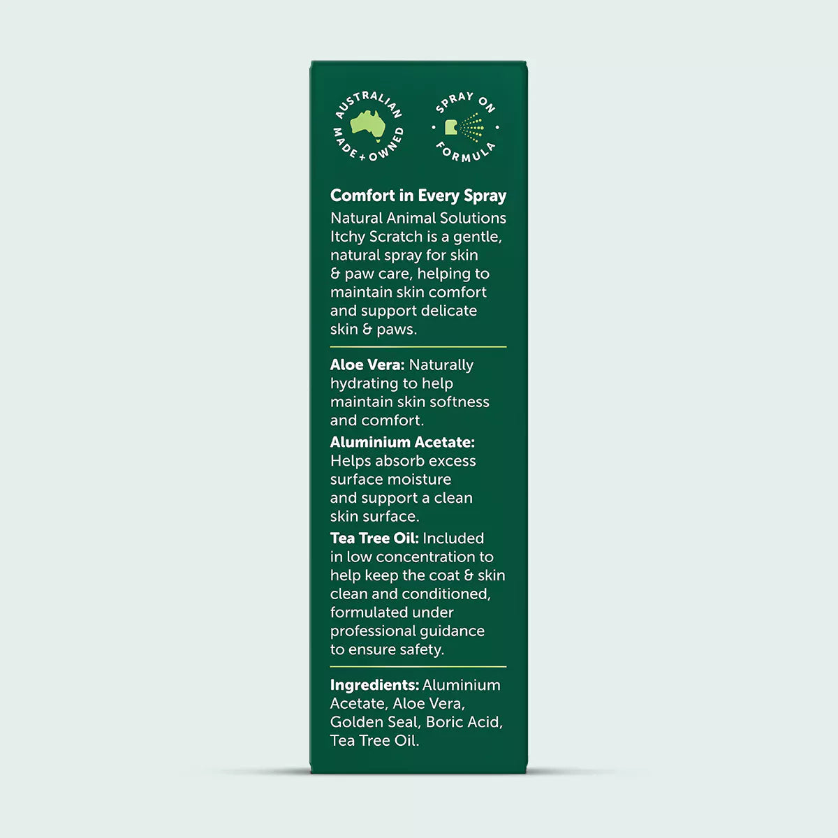 Natural Animal Solutions - Itchy Scratch - 100ml