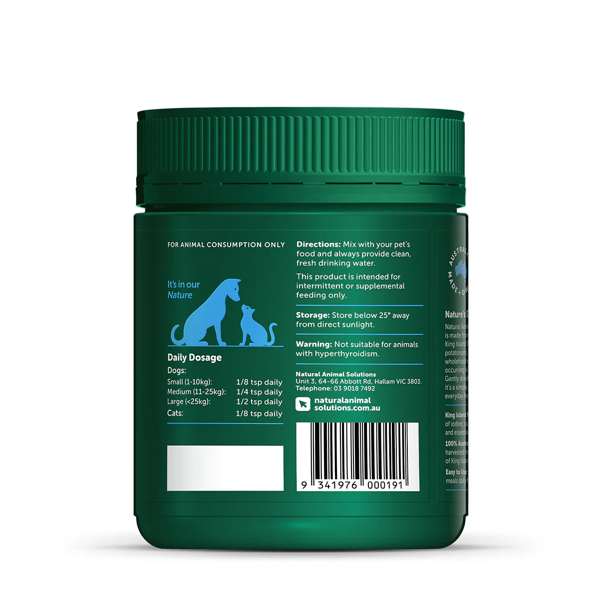 Natural Animal Solutions - Dried Seaweed - 300g