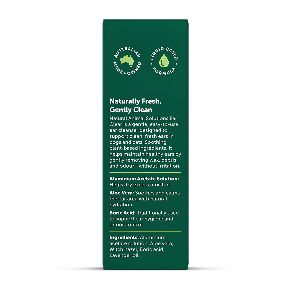 Natural Animal Solutions - Ear Clear - 50ml