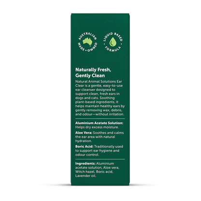 Natural Animal Solutions - Ear Clear - 50ml