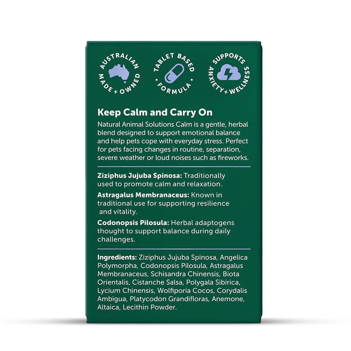 Natural Animal Solutions – Calm