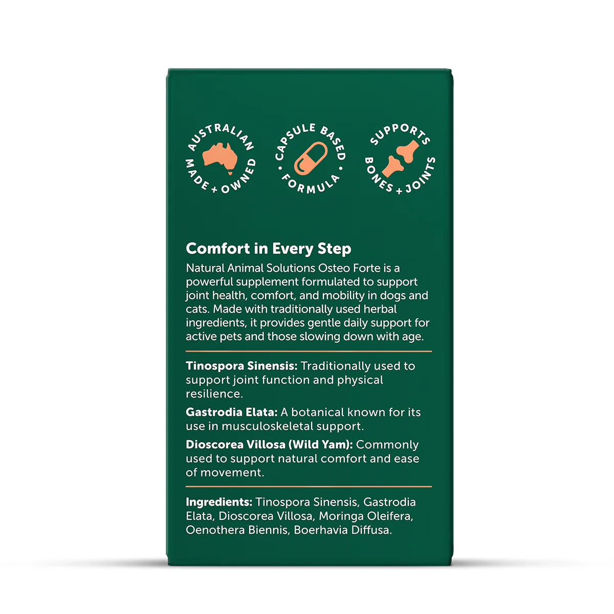 Natural Animal Solutions - OsteoForte - 60 capsules
