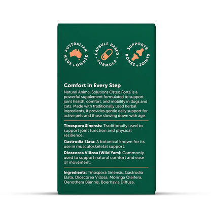 Natural Animal Solutions - OsteoForte - 60 capsules