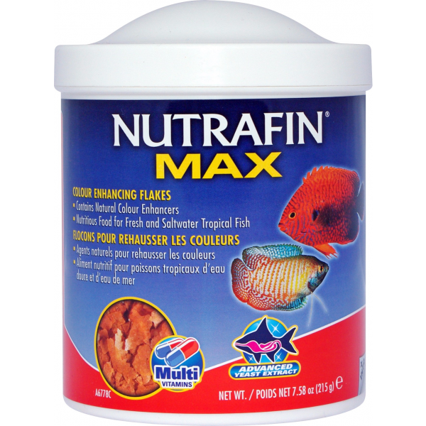 Nutrafin Max – Tropical Colour Enhancing Flakes