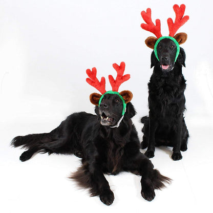 Outward Hound Antler Pet Headband - Small