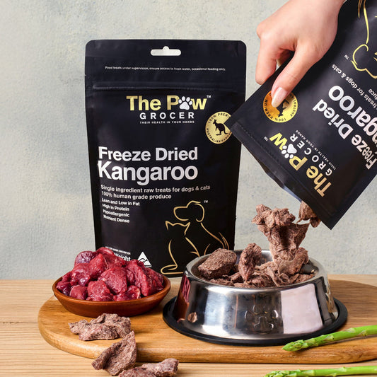 The Paw Grocer Black Label Freeze Dried Kangaroo 72G