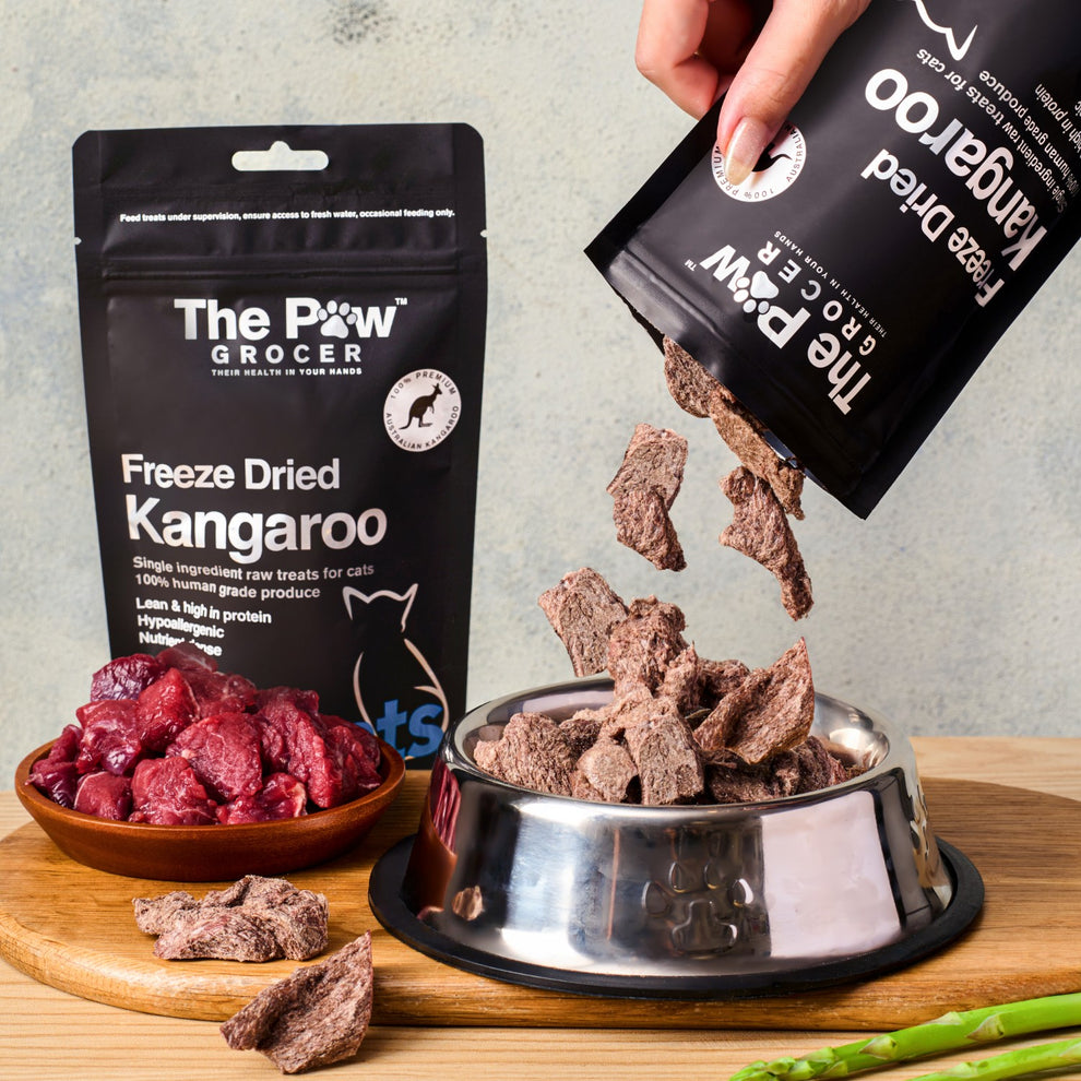 The Paw Grocer Black Label Freeze Dried Kangaroo - Cats 50G