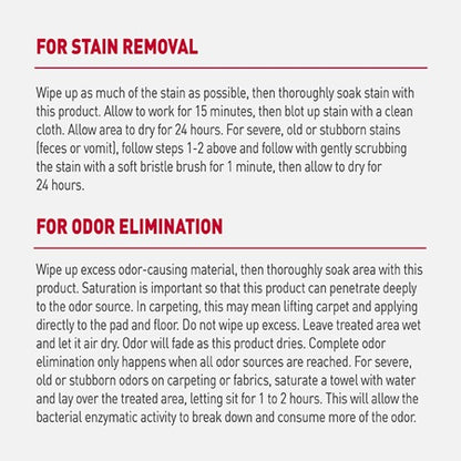 Nature’s Miracle – Advanced Stain & Odor Eliminator (Dog)