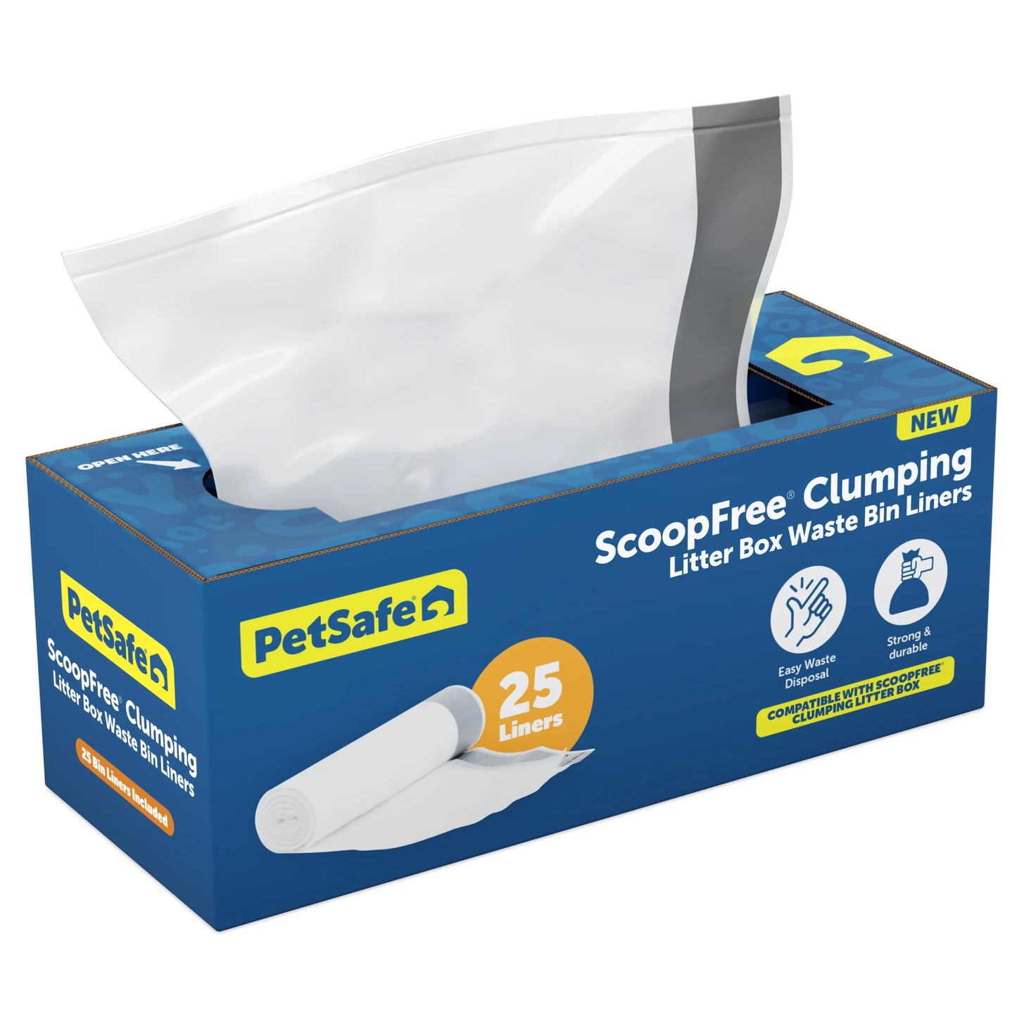 PetSafe – ScoopFree Clumping Litter Box Waste Bin Liners