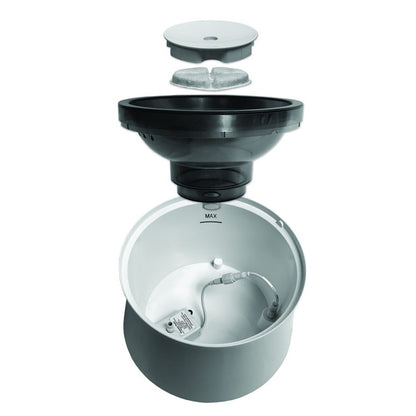 Pioneer Pet Vortex Elevated Filtered Water Fountain for Cats & Dogs 3.7 Litres