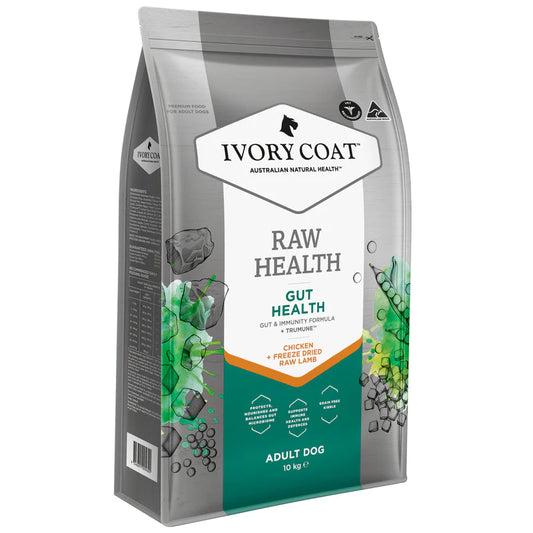 Ivory Coat – Adult Dog – Raw Health – Gut Health 10kg
