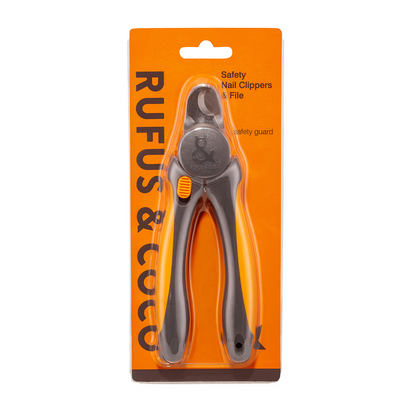 Rufus & Coco Safety Nail Clippers And Nail File